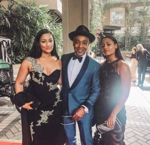 Kale Lyn Esposito father Giancarlo Esposito and sisters in Emmys event.